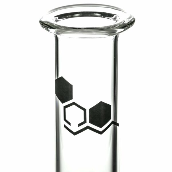Shop Nucleus “Basics” - 8” Clear Glass Beaker Bong in australian