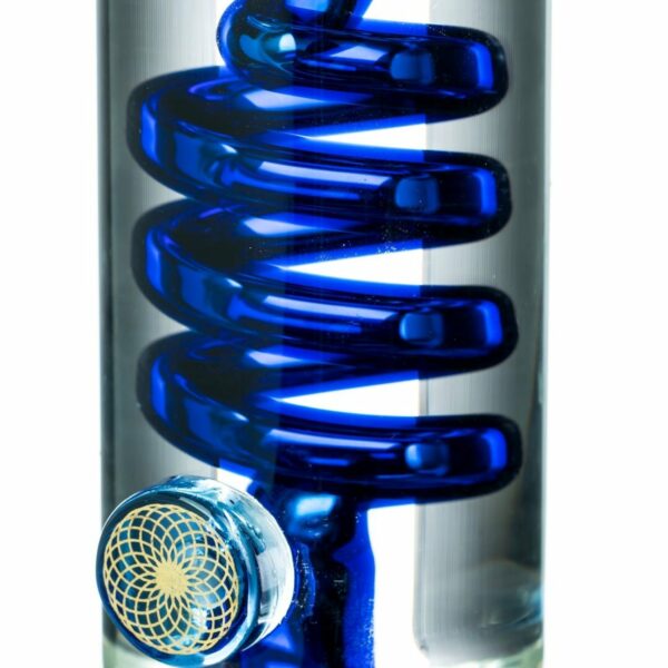 Shop Nucleus 13” Freezable Glycerin Coil Inline Perc Bong in australian