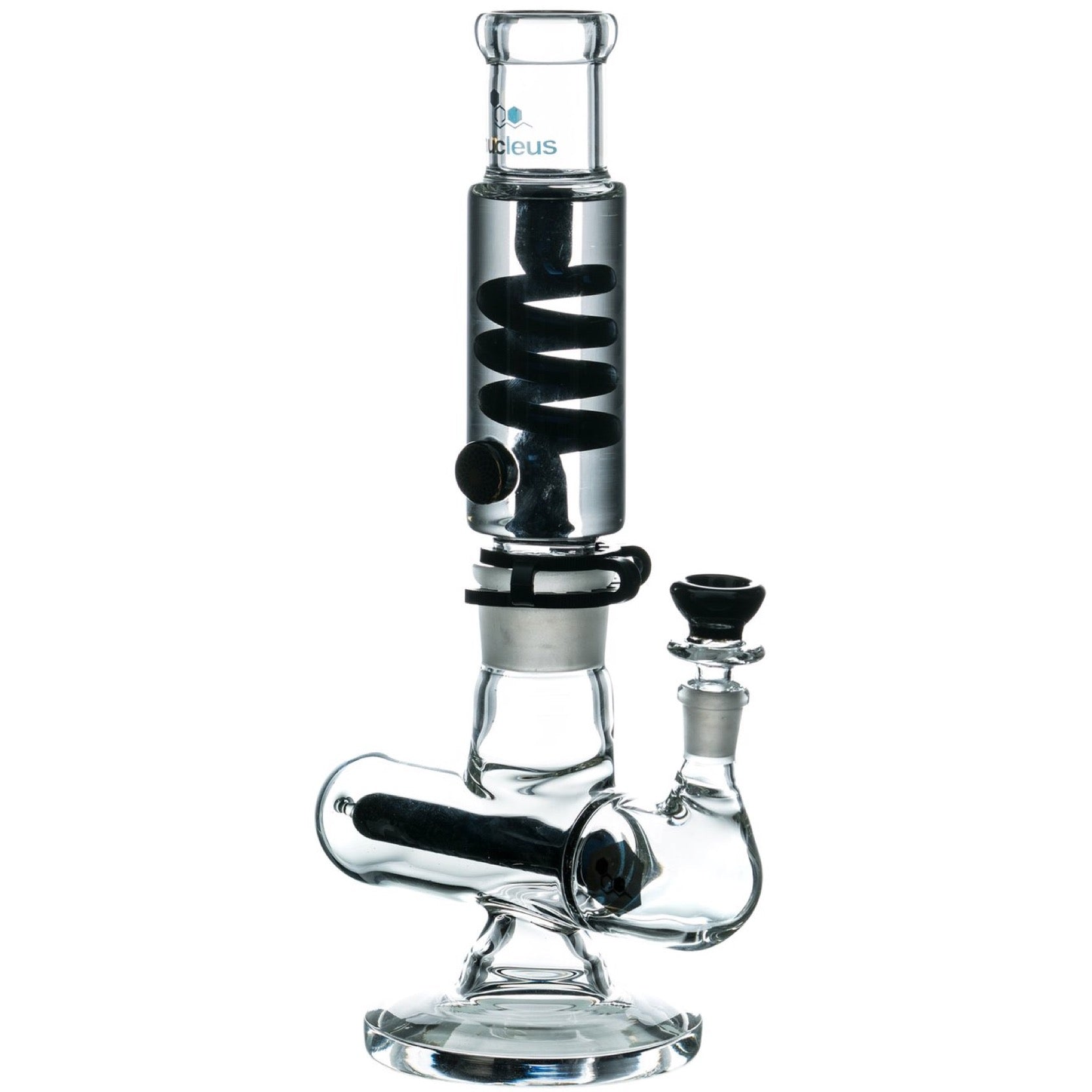 Shop Nucleus 13” Freezable Glycerin Coil Inline Perc Bong in australian