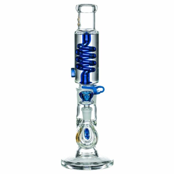 Shop Nucleus 13” Freezable Glycerin Coil Inline Perc Bong in australian