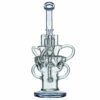 Shop Nucleus 11” Half Fab Egg Triple Recycler Bong in australian