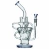 Shop Nucleus 11” Half Fab Egg Triple Recycler Bong in australian