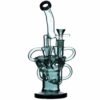 Shop Nucleus 11” Half Fab Egg Triple Recycler Bong in australian