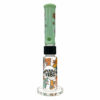 Shop Prism Pipes 15” Flower Power Honeycomb Perc Straight Tube Bong in australian