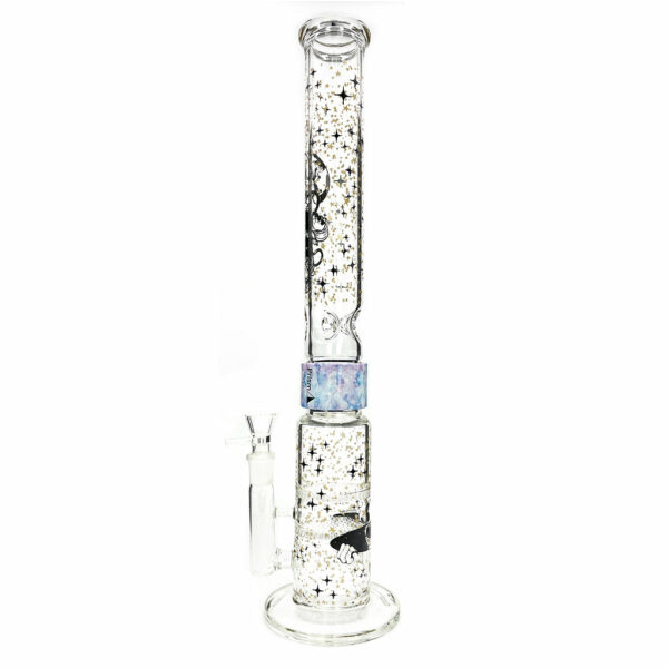 Shop Prism Pipes 19” Spaced Out Honeycomb Perc Straight Tube Bong in australian