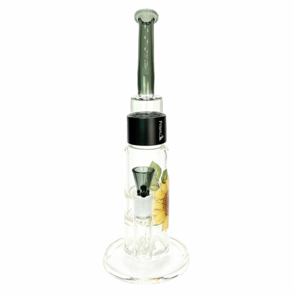 Shop Prism Pipes 12.5” Sunflower Honeycomb Perc Bong in australian