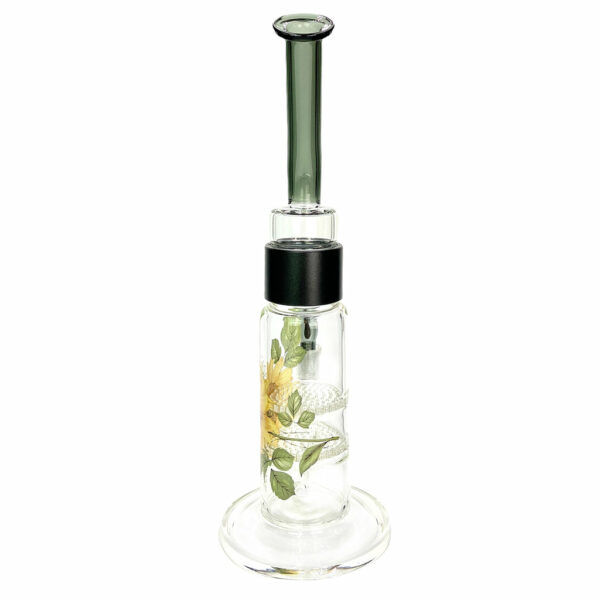 Shop Prism Pipes 12.5” Sunflower Honeycomb Perc Bong in australian