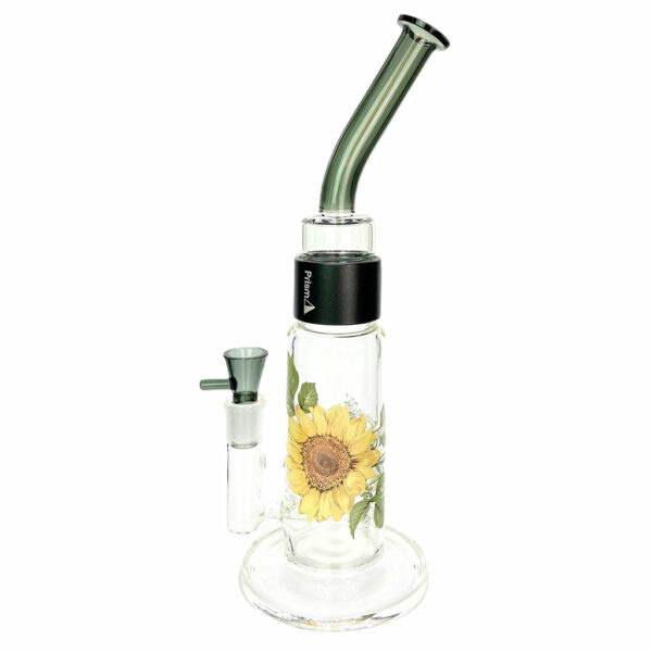 Shop Prism Pipes 12.5” Sunflower Honeycomb Perc Bong in australian