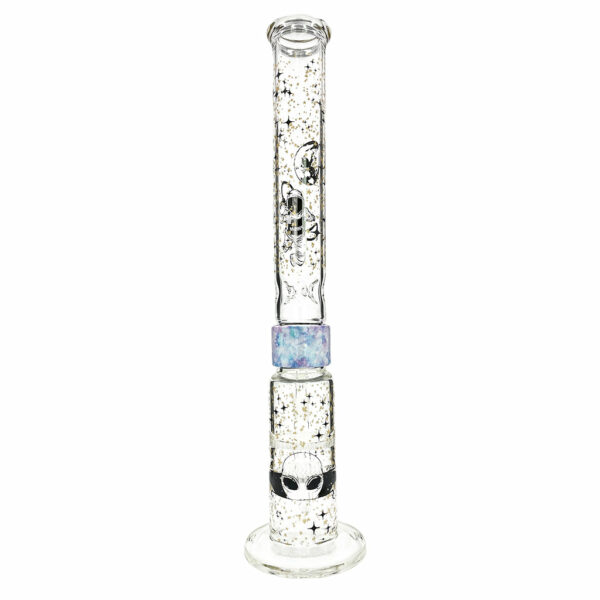 Shop Prism Pipes 19” Spaced Out Honeycomb Perc Straight Tube Bong in australian
