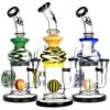 Shop Pulsar 9.5” High Contrast Ball Perc Dab Rig in australian