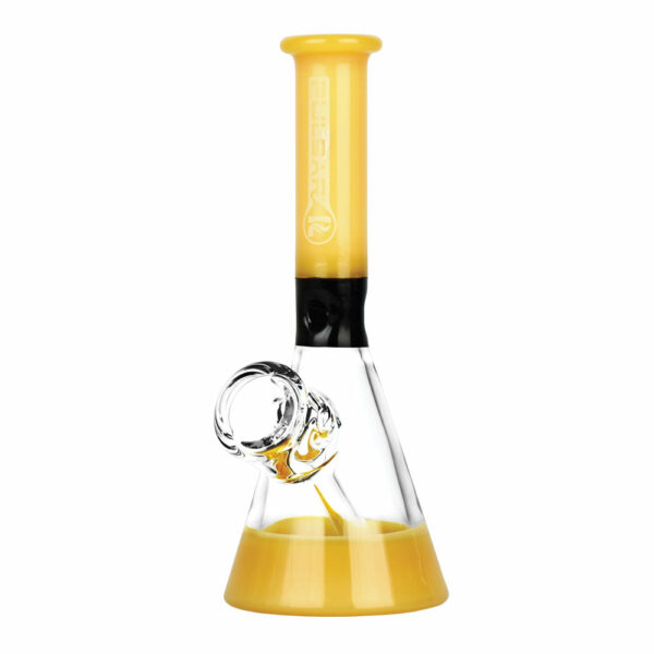 Shop Pulsar 6” Fixed Bowl Mini Beaker Bong in australian