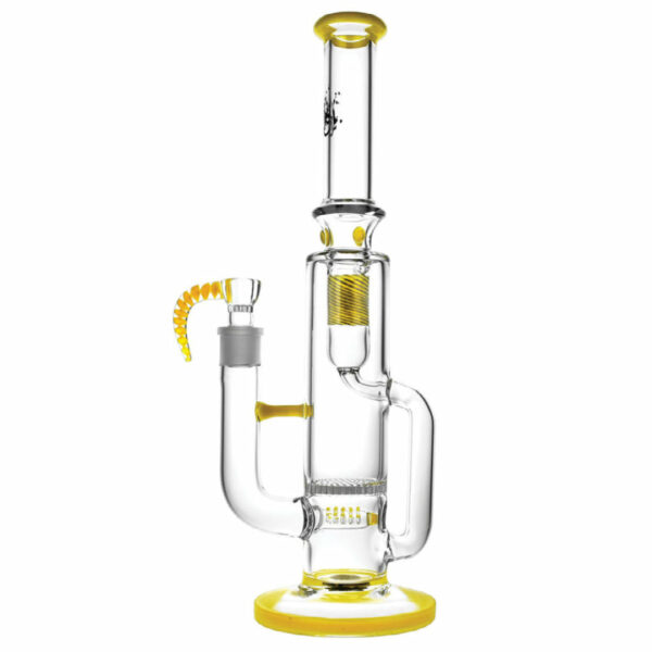 Shop Pulsar 15” Inline Recycler Honeycomb Perc Bong in australian