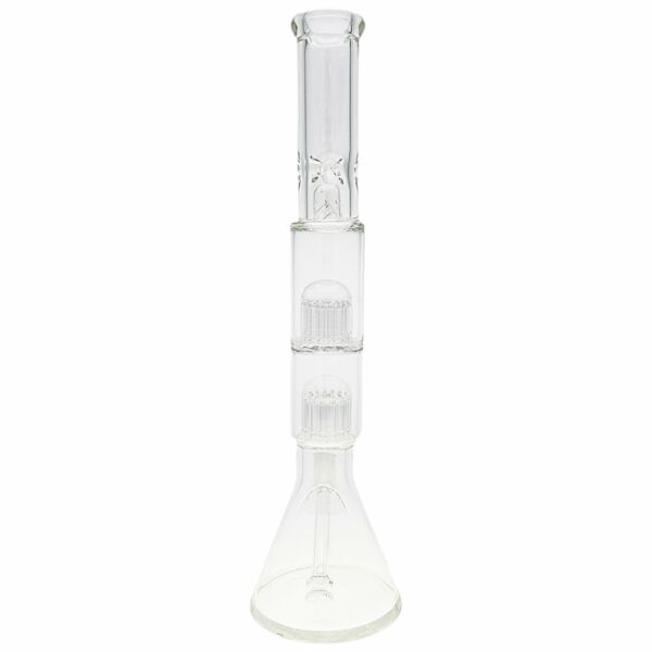 Shop TAG 20” Double Big Tree Perc Beaker Bong in australian