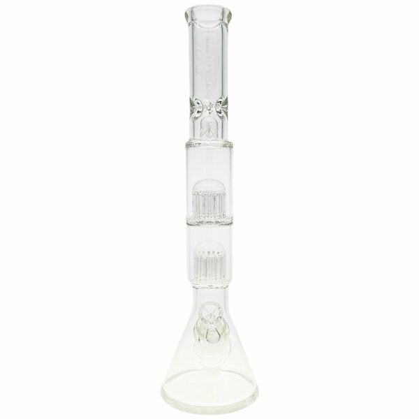 Shop TAG 20” Double Big Tree Perc Beaker Bong in australian