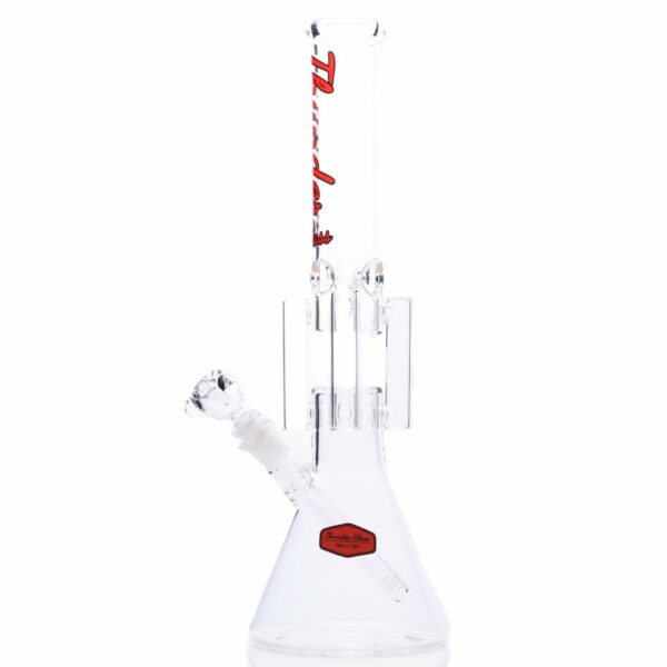 Shop Thunder Glass 16” Triple Arm Beaker Bong in australian