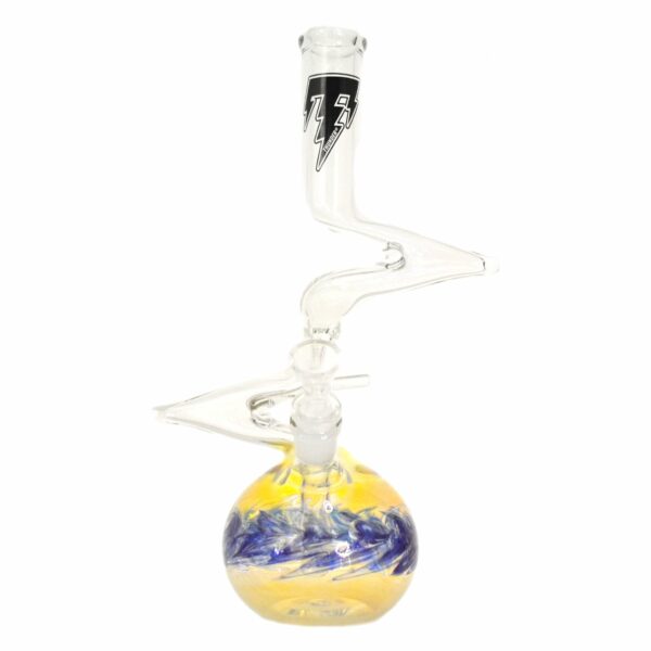 Shop Thunder Glass 12" Zong Bubble Base Bong in australian