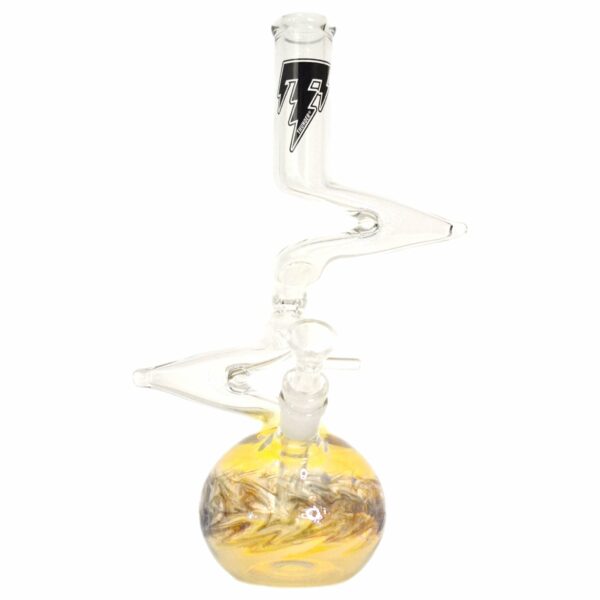 Shop Thunder Glass 12" Zong Bubble Base Bong in australian