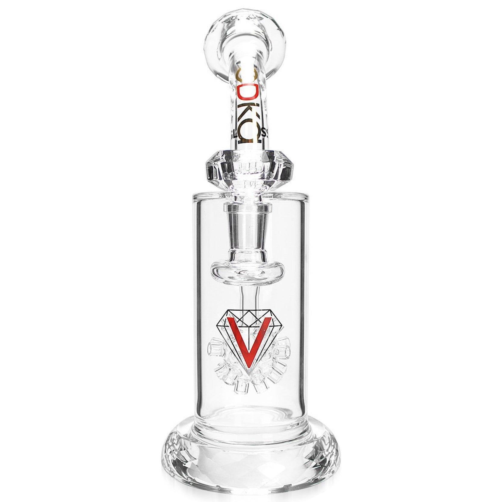 Shop Vodka Glass "Diamond Rose" - 12” Diamond Series Bong in australian