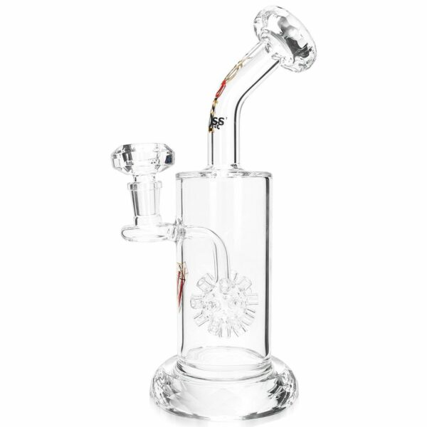 Shop Vodka Glass "Diamond Rose" - 12” Diamond Series Bong in australian