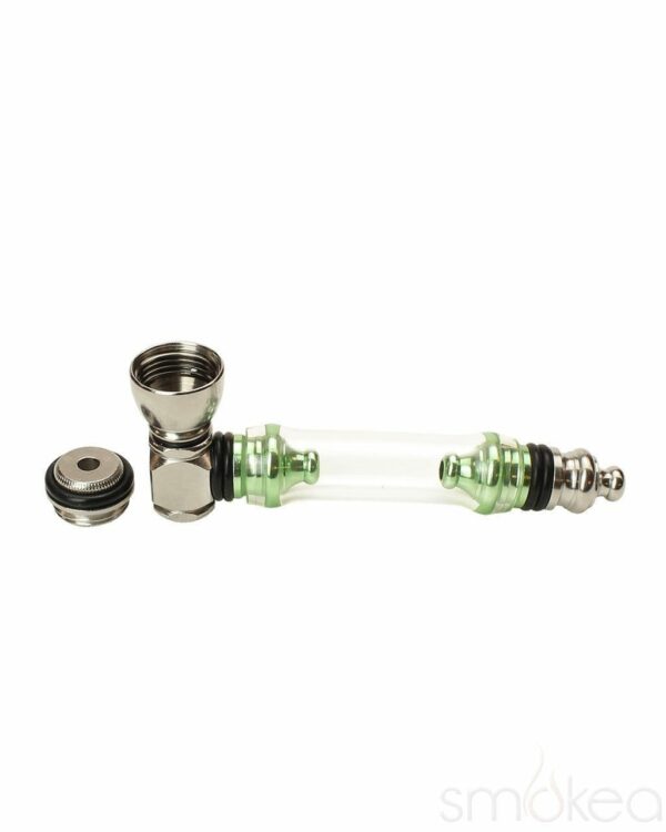 Shop Big Pipe 3.5" Bonz Clear Metal Pipe in australian