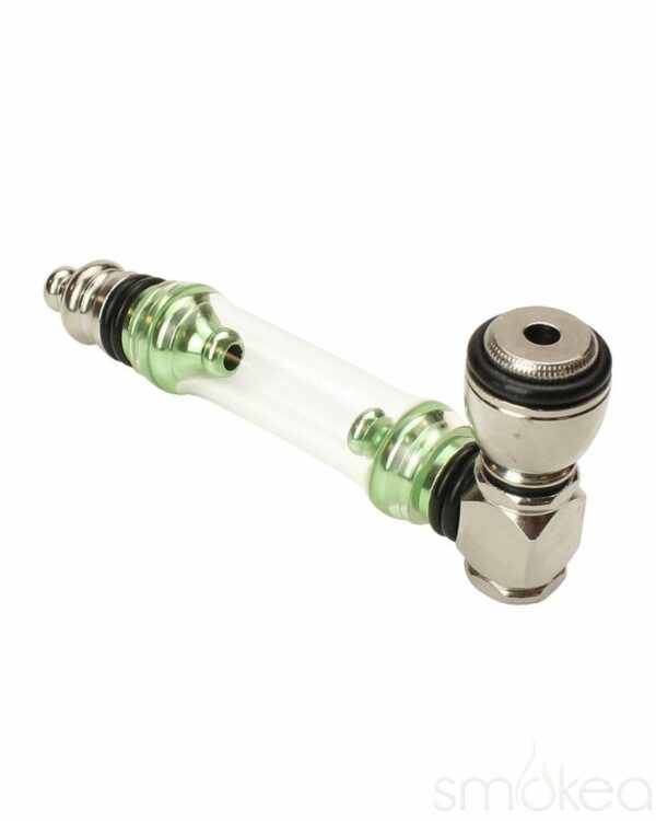 Shop Big Pipe 3.5" Bonz Clear Metal Pipe in australian