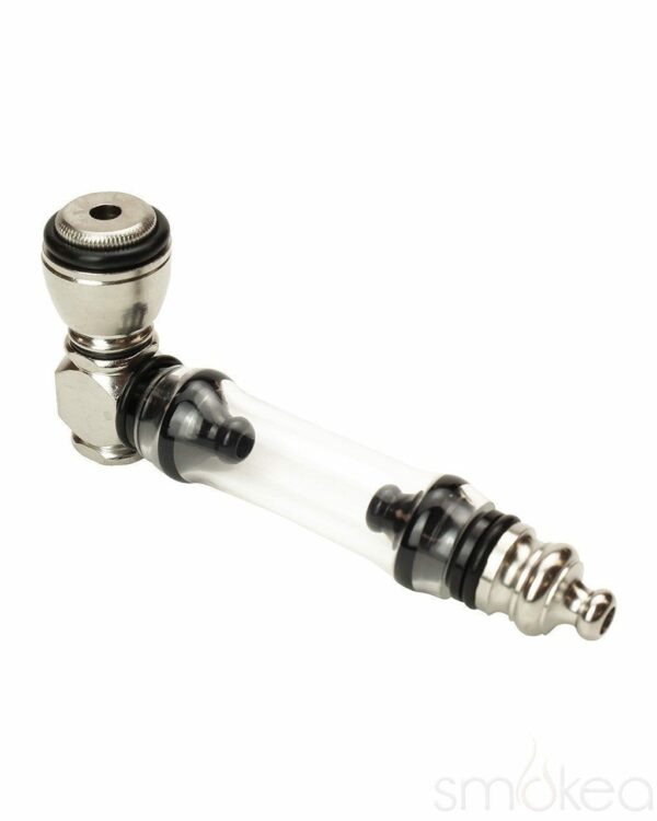 Shop Big Pipe 3.5" Bonz Clear Metal Pipe in australian
