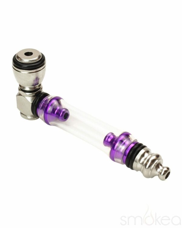 Shop Big Pipe 3.5" Bonz Clear Metal Pipe in australian