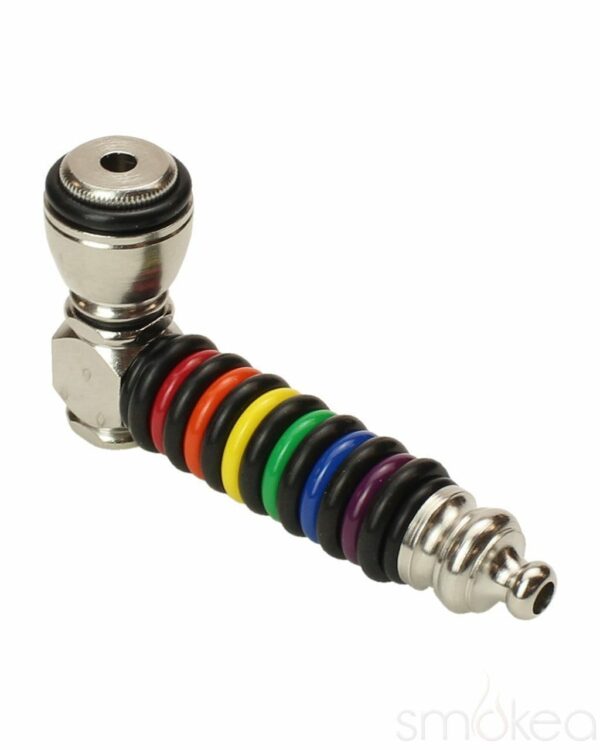Shop Big Pipe 3.5" Pride Fruit Stripe Metal Pipe in australian