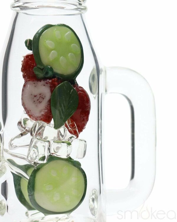 Shop Empire Glassworks Icy Strawberry Cucumber Detox Bong in australian