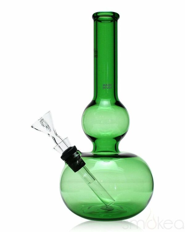 Shop Glowfly Glass Double Bubble Bong in australian