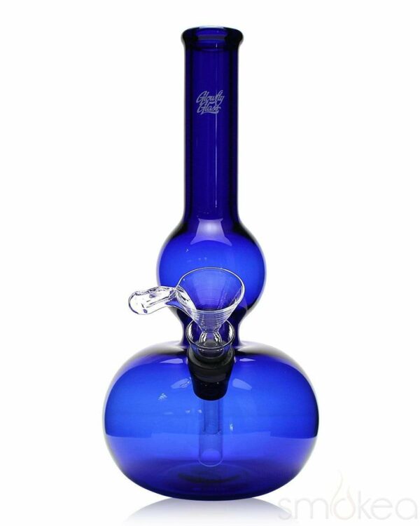 Shop Glowfly Glass Double Bubble Bong in australian