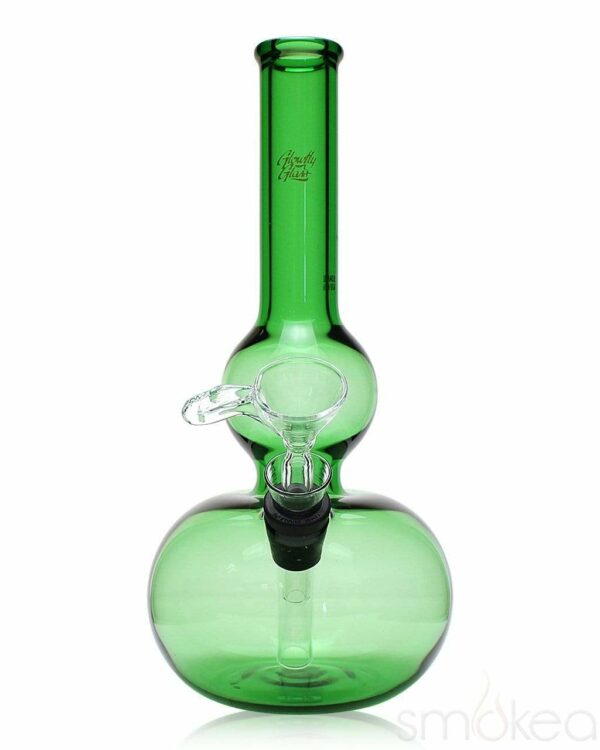 Shop Glowfly Glass Double Bubble Bong in australian