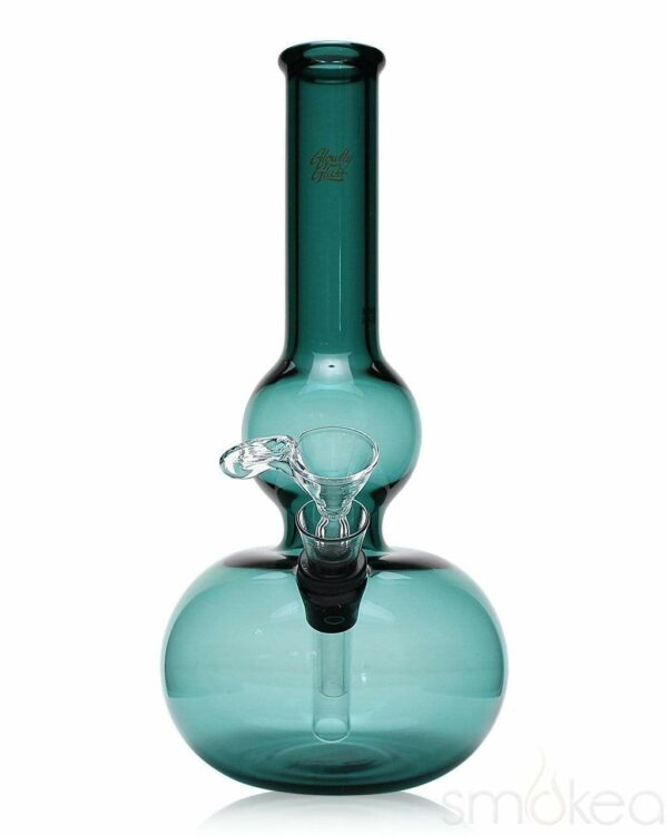 Shop Glowfly Glass Double Bubble Bong in australian