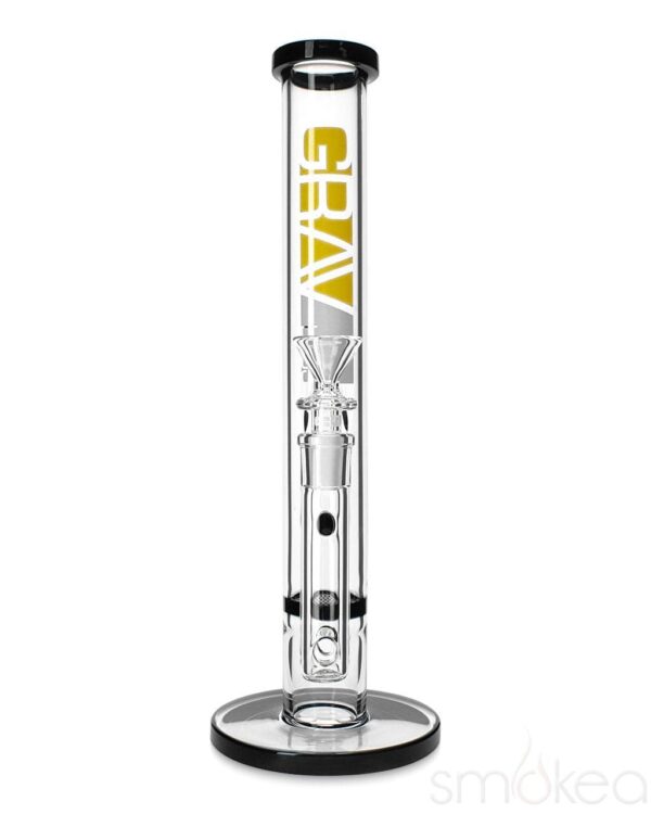 Shop GRAV Medium Straight Base w/ Disc Bong in australian