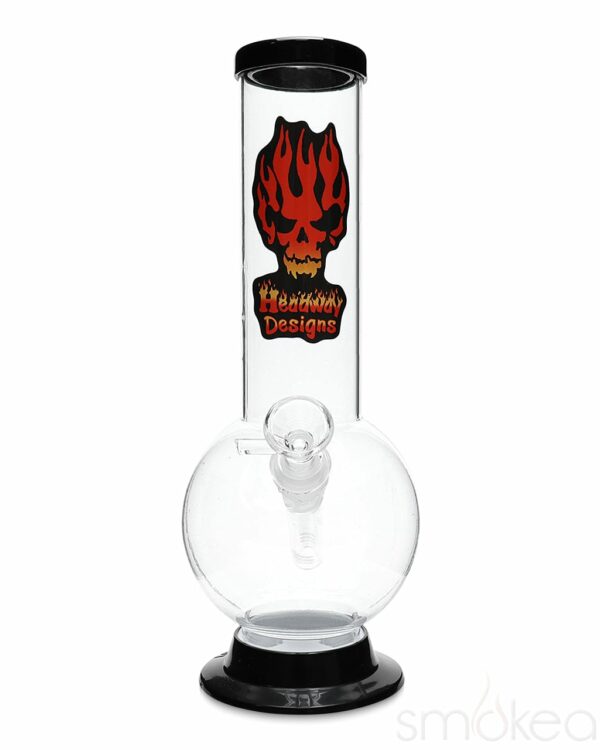 Shop Headway 10" Glass on Glass Bubble Acrylic Bong in australian