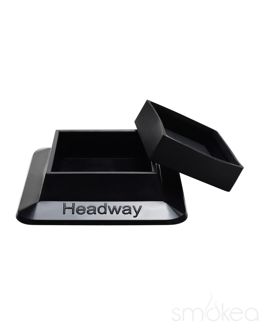 Shop Headway Square Glass on Glass Straight Acrylic Bong in australian