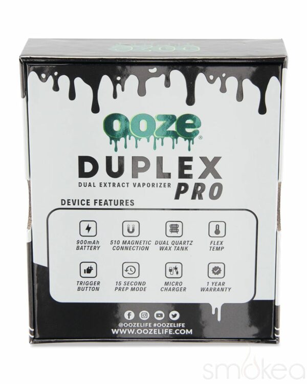 Shop Ooze Duplex Pro Dual Extract Vaporizer in australian