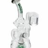Shop Ooze Flood Mini Recycler Dab Rig in australian