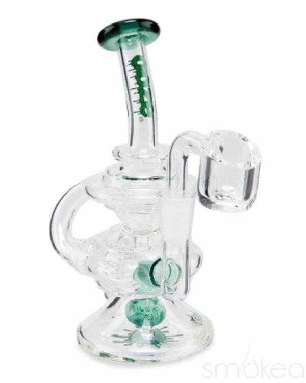 Shop Ooze Rip Tide Mini Recycler Dab Rig in australian