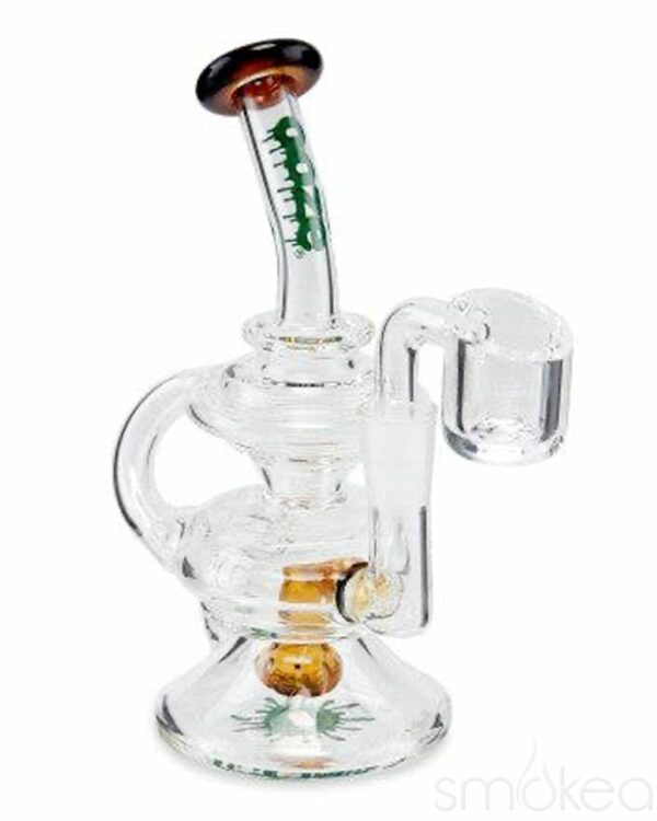 Shop Ooze Rip Tide Mini Recycler Dab Rig in australian