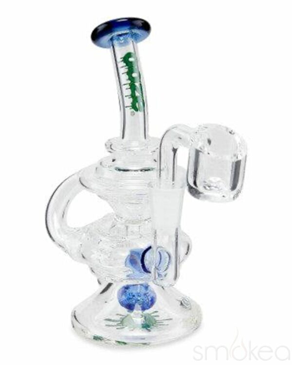 Shop Ooze Rip Tide Mini Recycler Dab Rig in australian