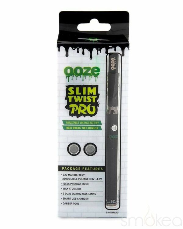 Shop Ooze Slim Twist Pro Variable Voltage Vaporizer in australian