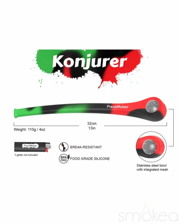 Shop Piecemaker Konjurer Silicone Gandalf Pipe in australian