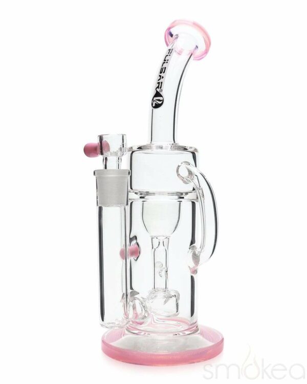 Shop Pulsar 10" Pearl Recycler Bong in australian