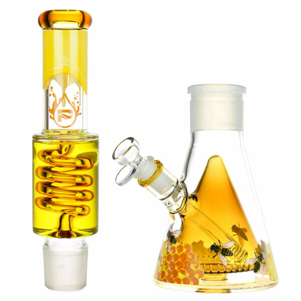 Shop Pulsar 16” Sweet Nectar Glycerin Stacker Bong in australian