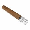 Shop RYOT 12mm Large Wood One Hitter Bat w/ Glass Tip in australian