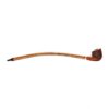 Shop Shire Pipes Engraved Curved Stem Cherry Wood Pipe in australian