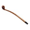 Shop Shire Pipes Engraved Curved Stem Cherry Wood Pipe in australian