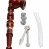 Shop Shire Pipes Vase Bowl Churchwarden Cherry Wood Pipe in australian