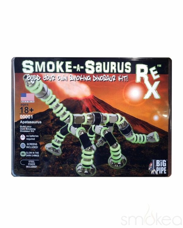 Shop Big Pipe Smoke A Saurus Rex Metal Pipe Super Kit in australian